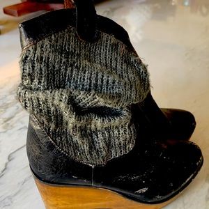 Bed Stu wedge boots